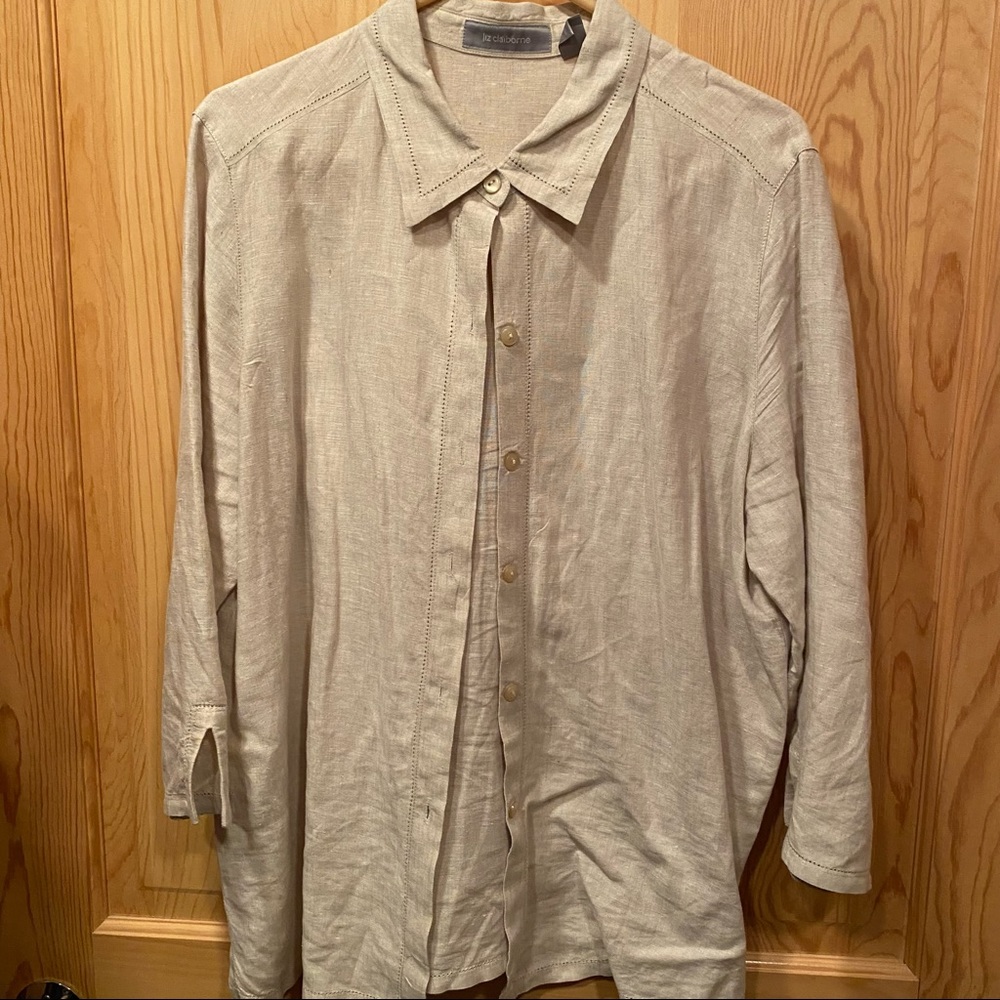 Liz Claiborne linen tunic